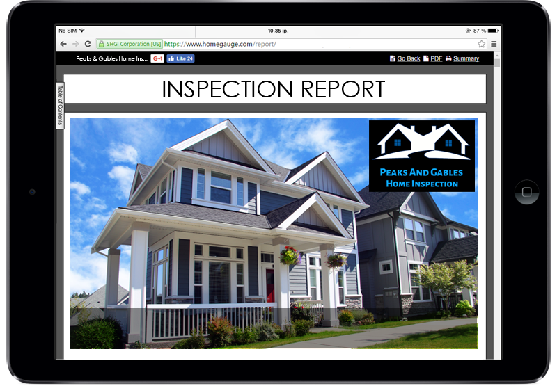 Peaks and Gables Home Inspections 